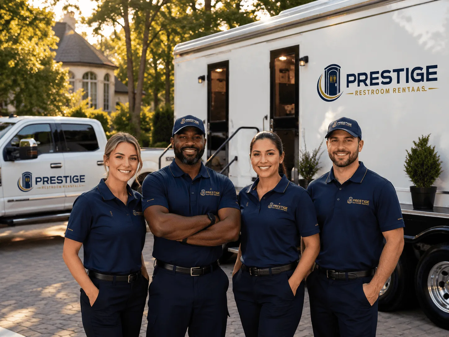 Trusted Luxury Portable Restrooms company in Quincy, OH